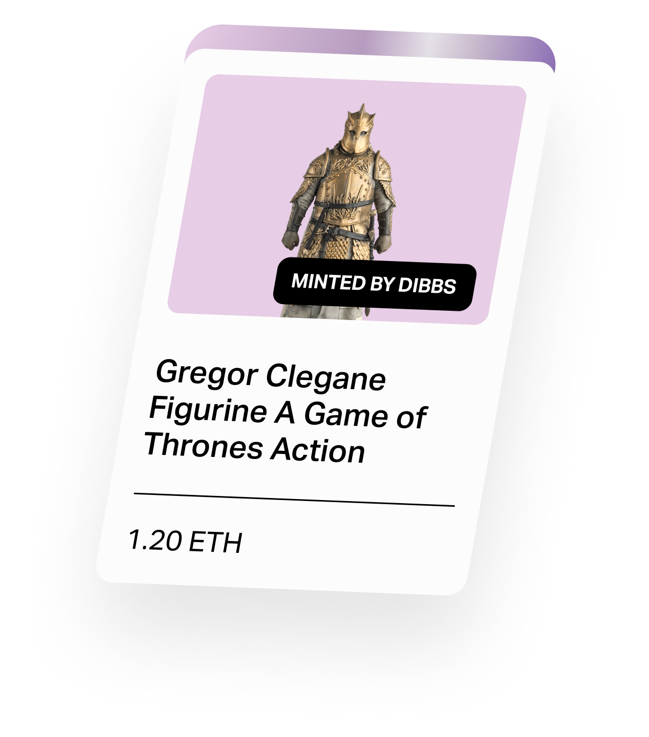 Gregor Clegane Figurine A Game of Thrones Action