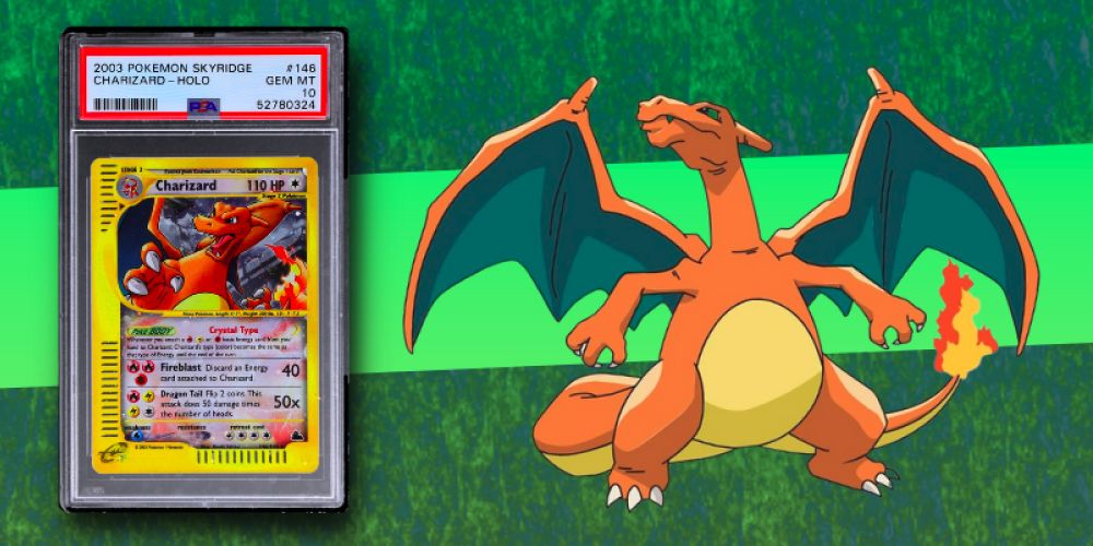 2003 Pokémon Skyridge #146 Charizard Holo PSA 10