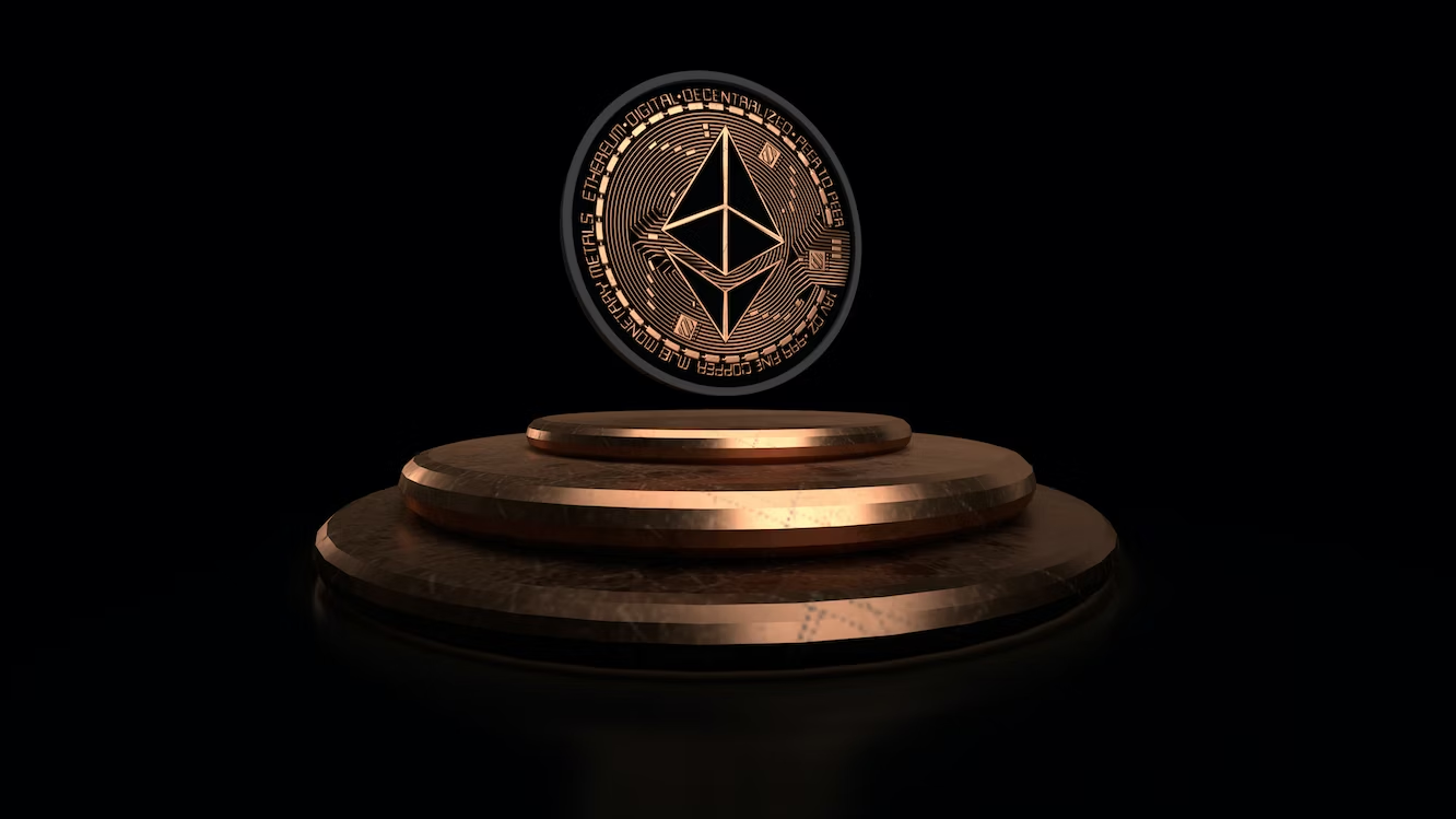 metal token with stage level representing security challenges 
